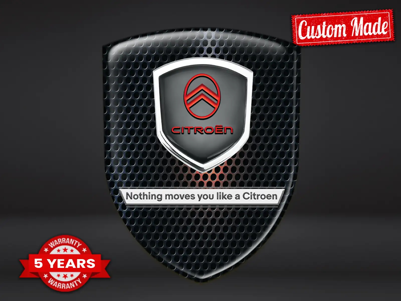 Citroen Badges Auto Résistants Max Stylés Pro Performance